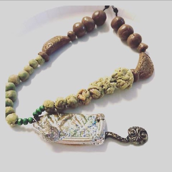 Handmade snake necklace ( louvre Acc) brand